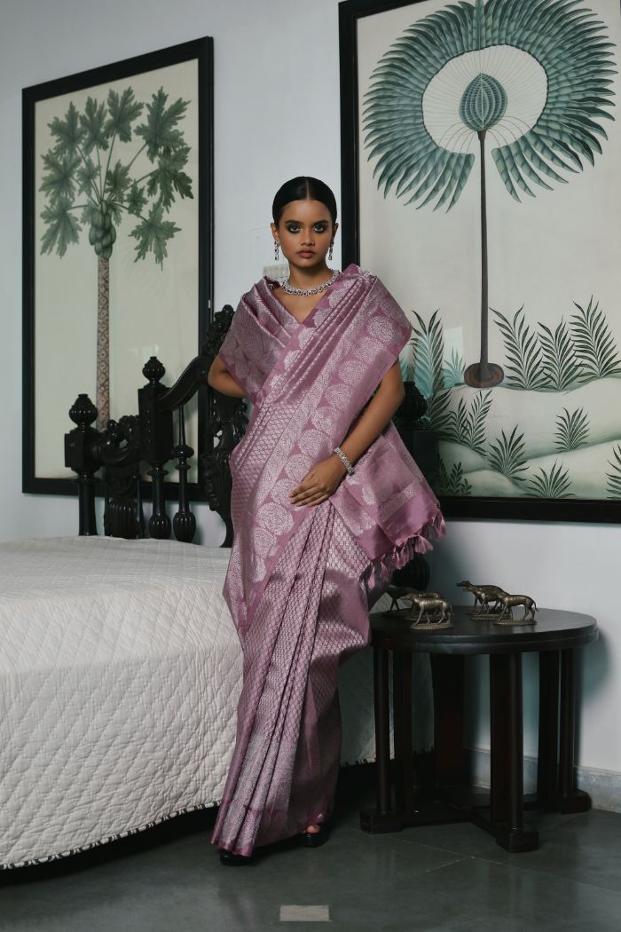 Silk Tissue Saree - Aadarshini