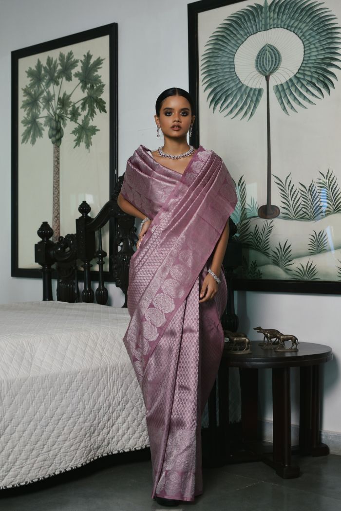 Silk Tissue Saree - Aadarshini