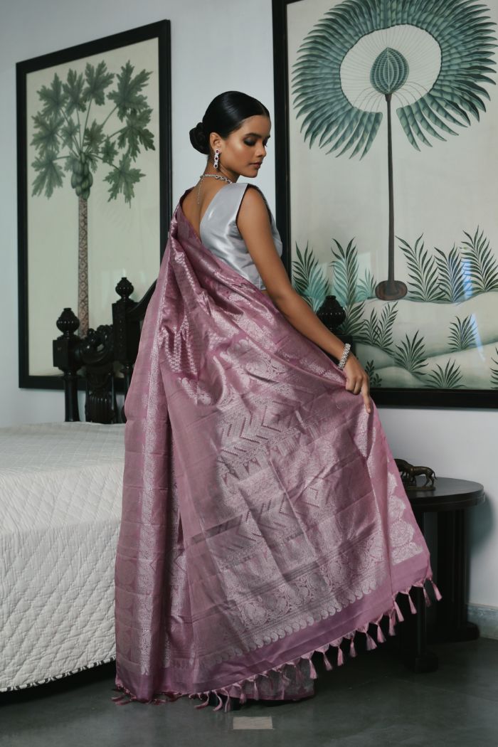Silk Tissue Saree - Aadarshini