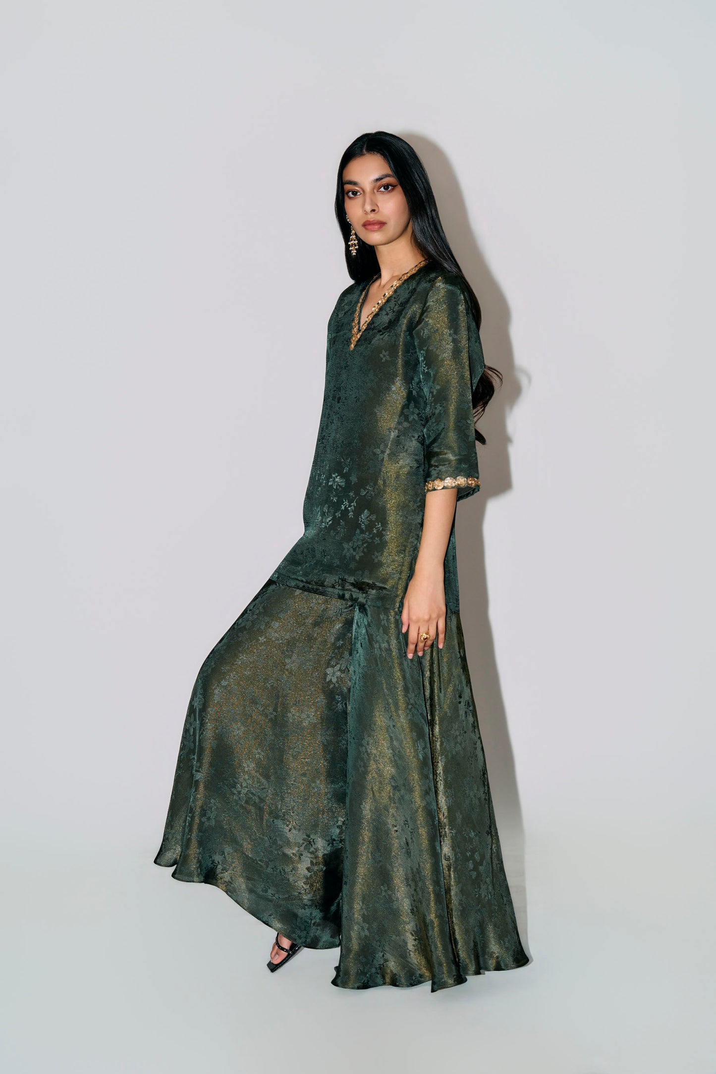 Dark Green Co-ord Set