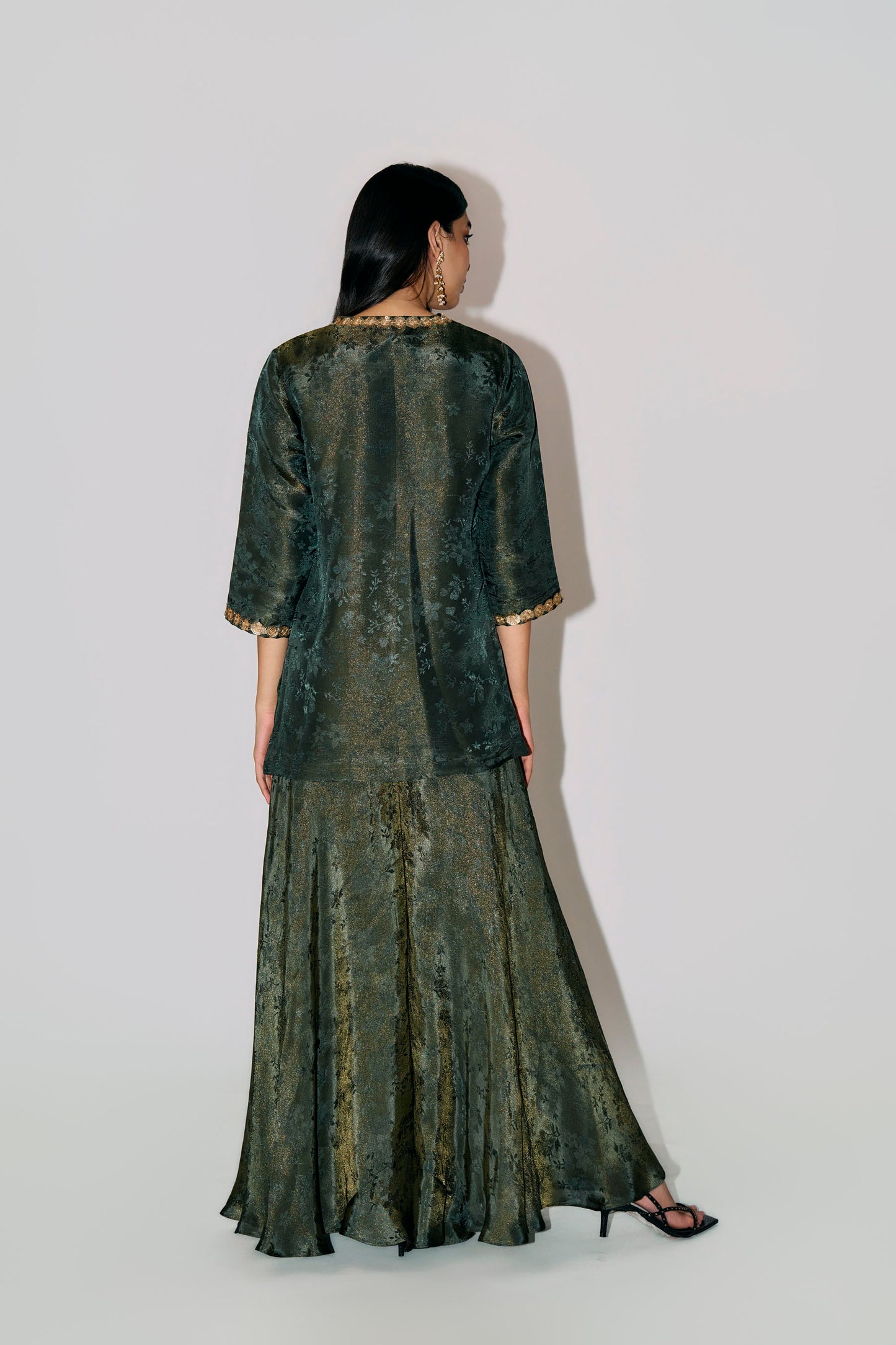 Dark Green Co-ord Set