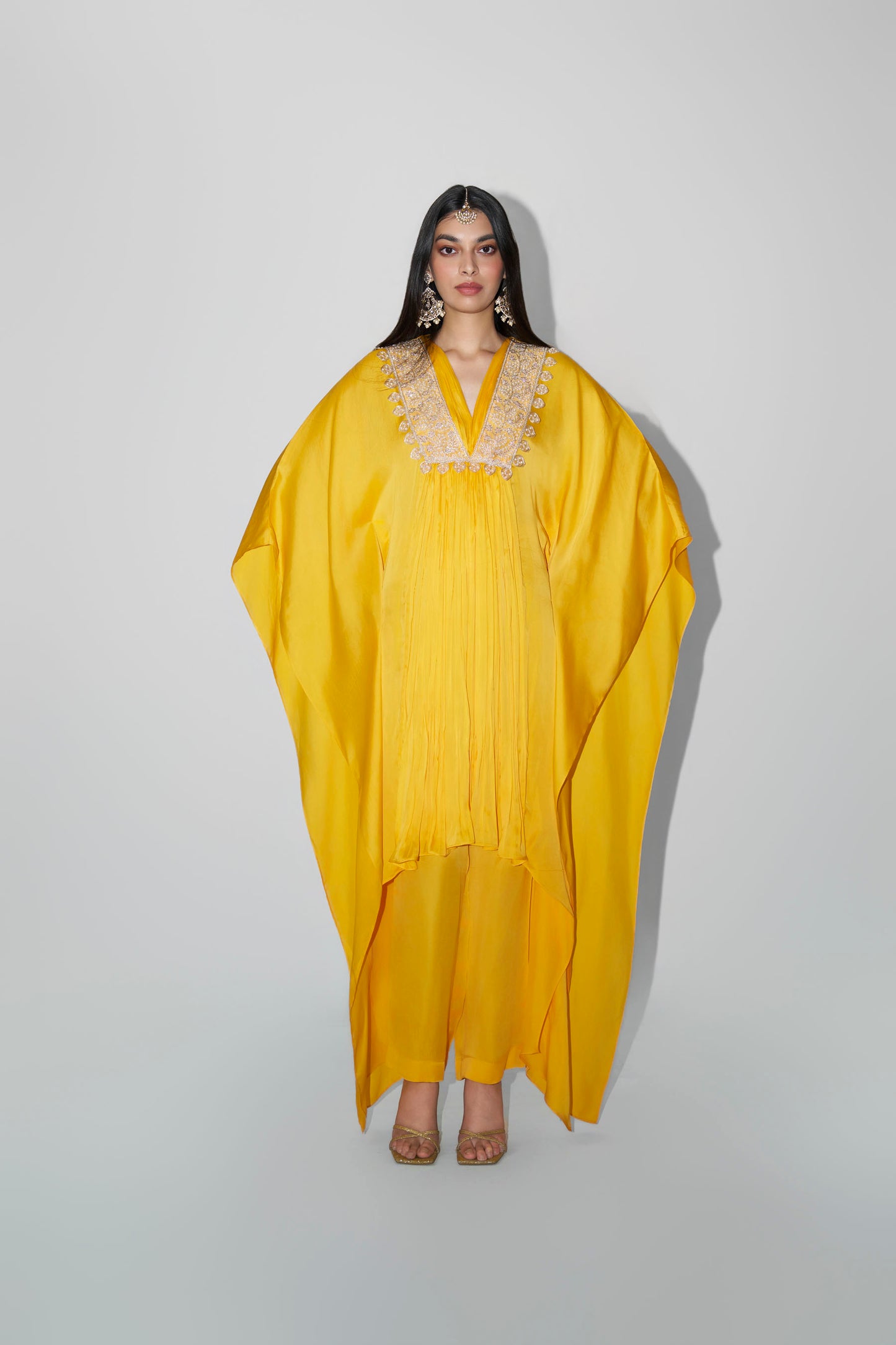 Haldi Yellow Suit Set