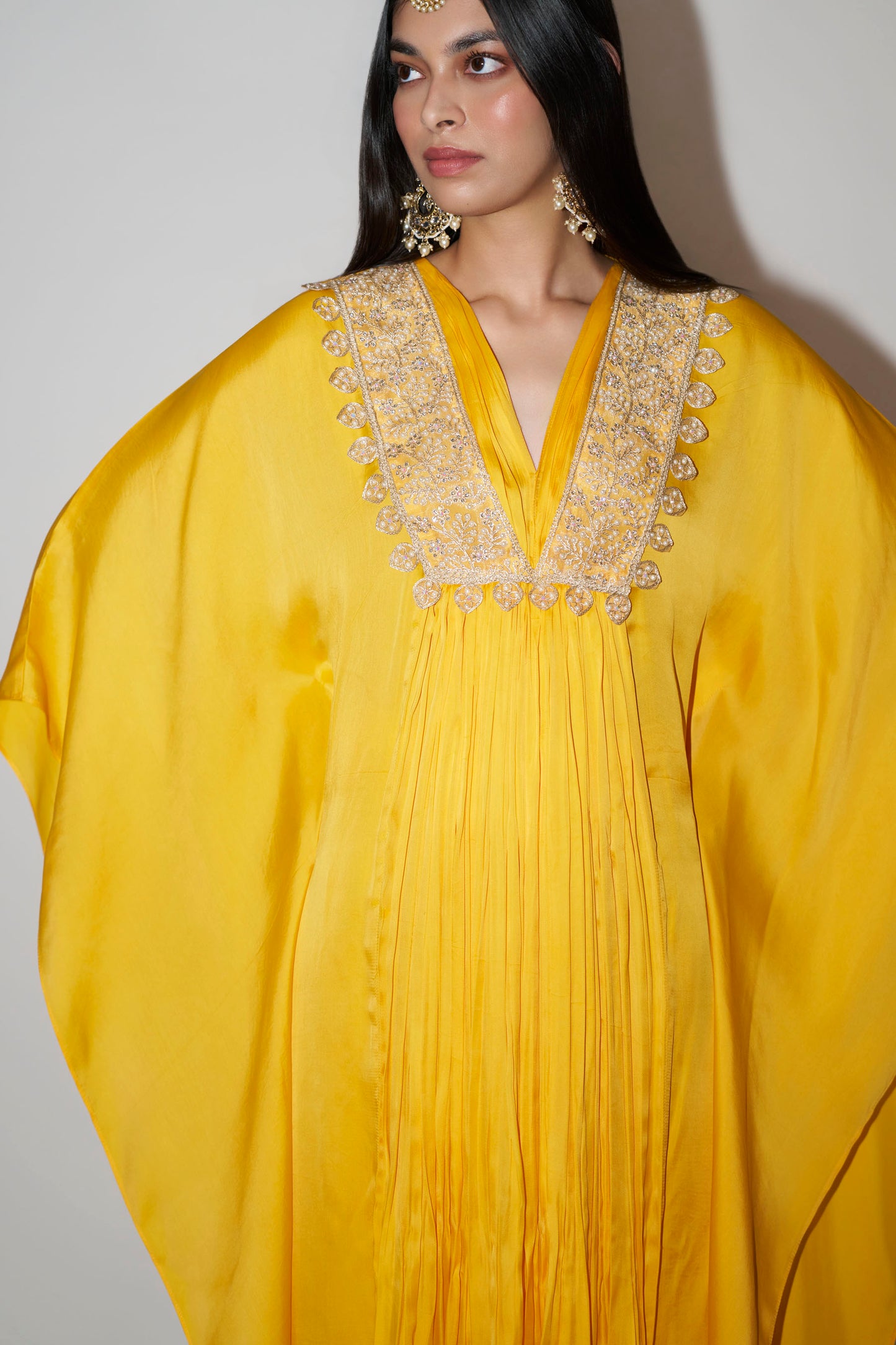 Haldi Yellow Suit Set