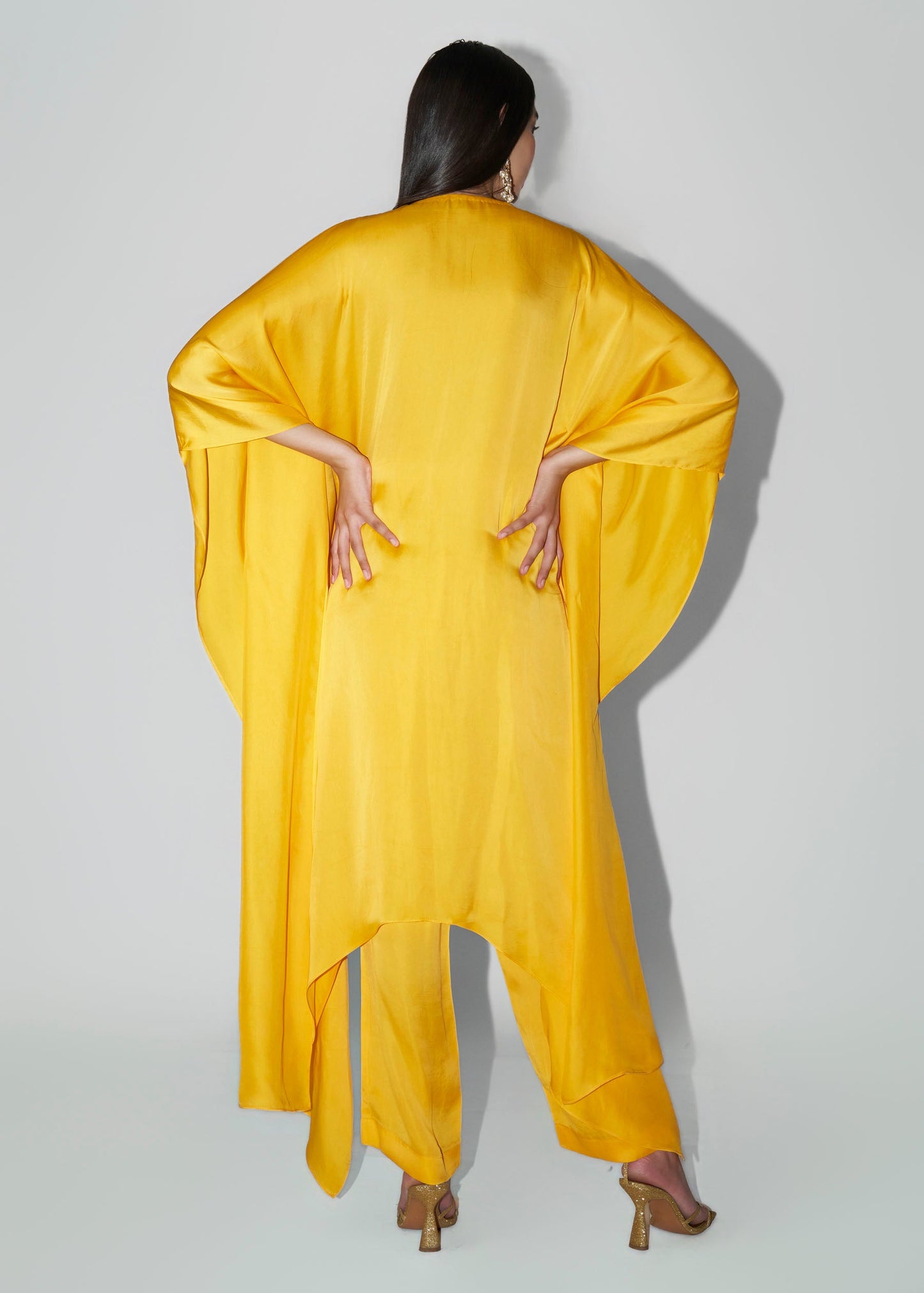 Haldi Yellow Suit Set