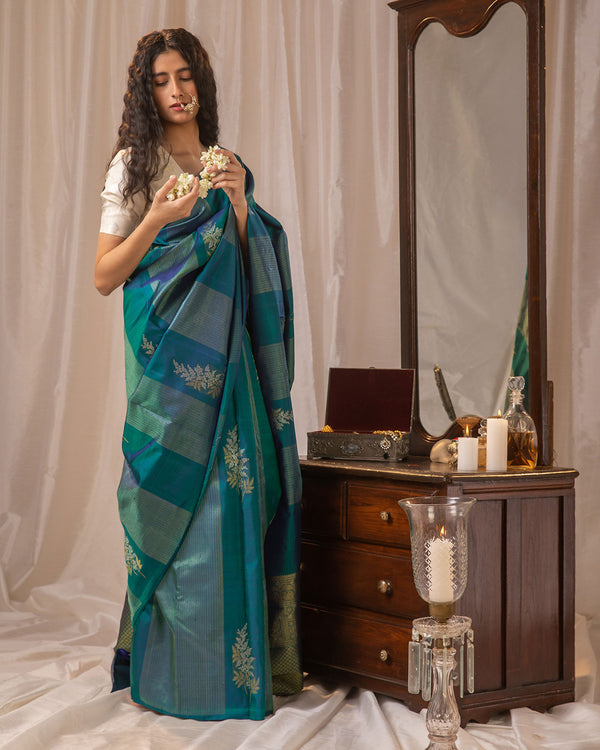 Kanchipuram Silk Saree - Mala