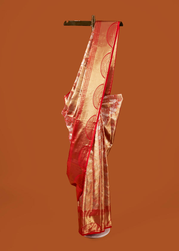 Silk Tissue Saree - Aruna