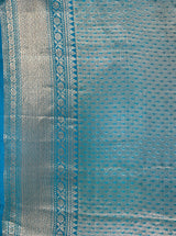Silk Tissue Saree - Sindoor