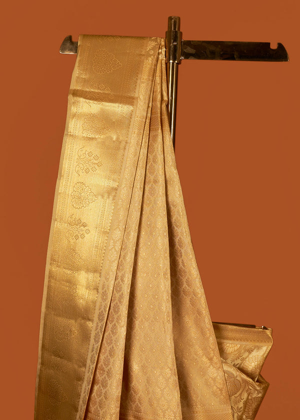 Silk Tissue Saree - Pukhraj